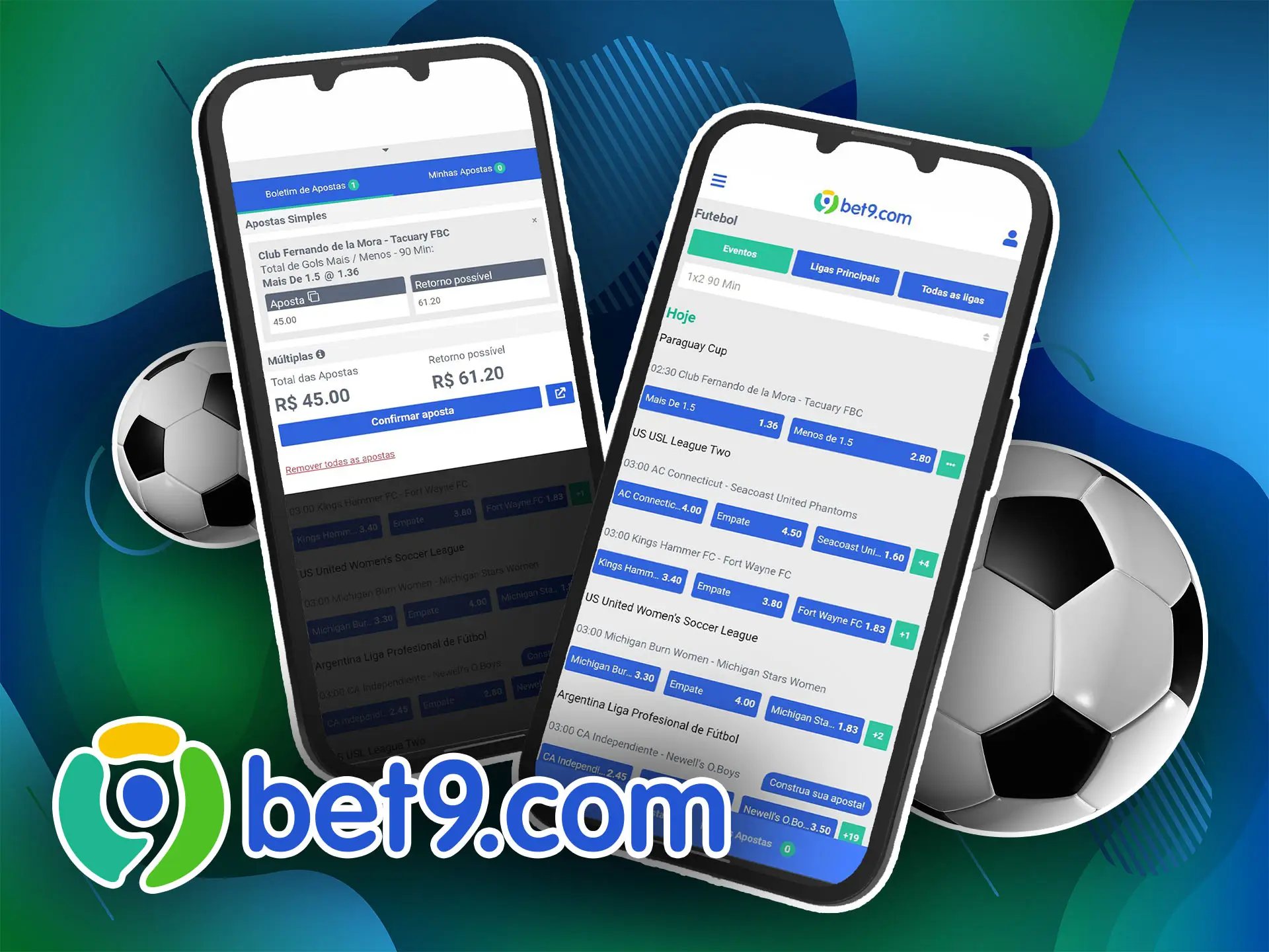Faça o baixar do aplicativo Bet9 para apostar em futebol.