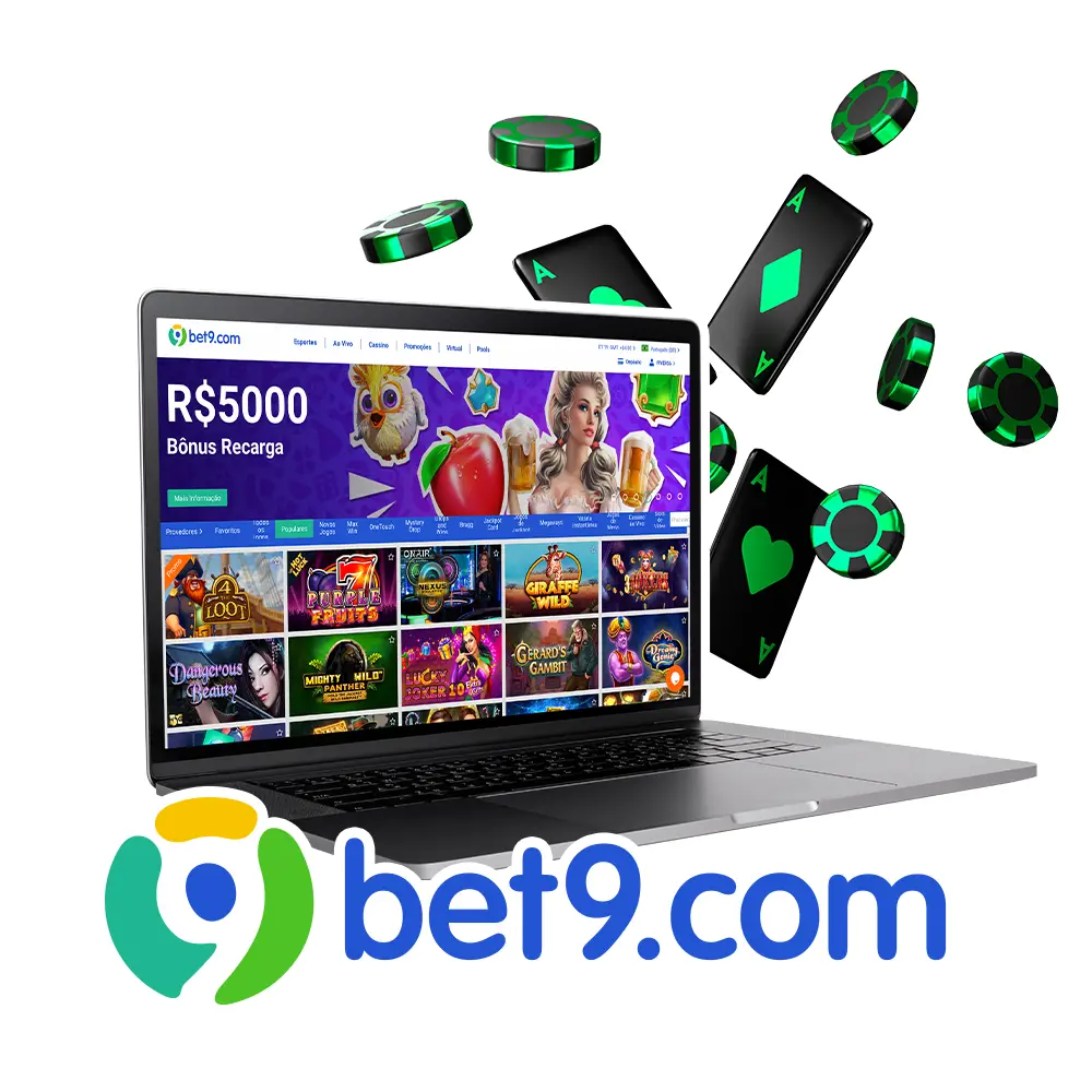 O cassino on-line Bet9 oferece uma variedade de jogos de azar para todos os gostos de desenvolvedores populares.