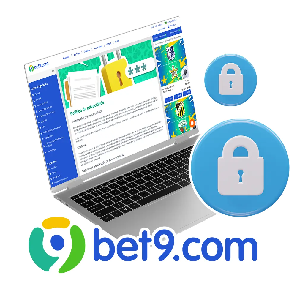 O Bet9 respeita sua política de privacidade e mantém seus dados pessoais seguros.