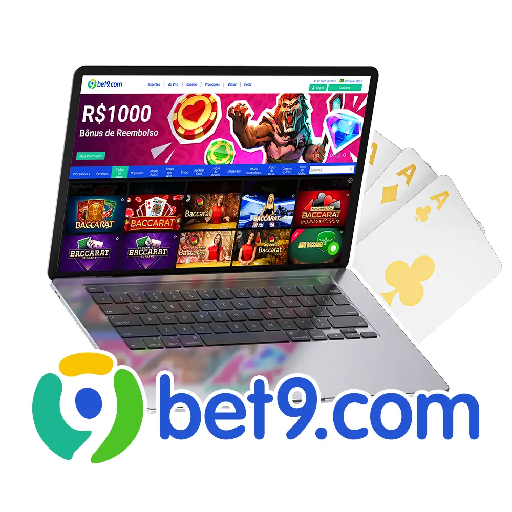 Jogue jogos de bacará no cassino on-line Bet9.