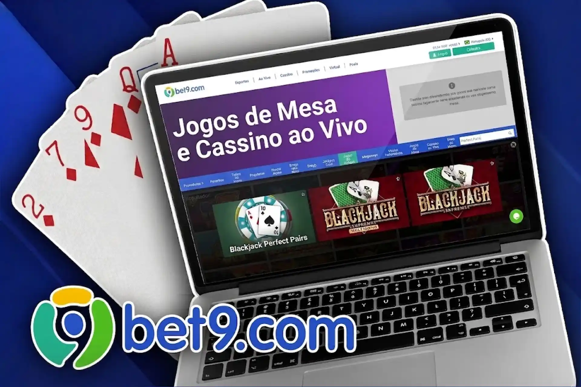 Experimente o tipo de blackjack Perfect Pairs em nosso cassino on-line.