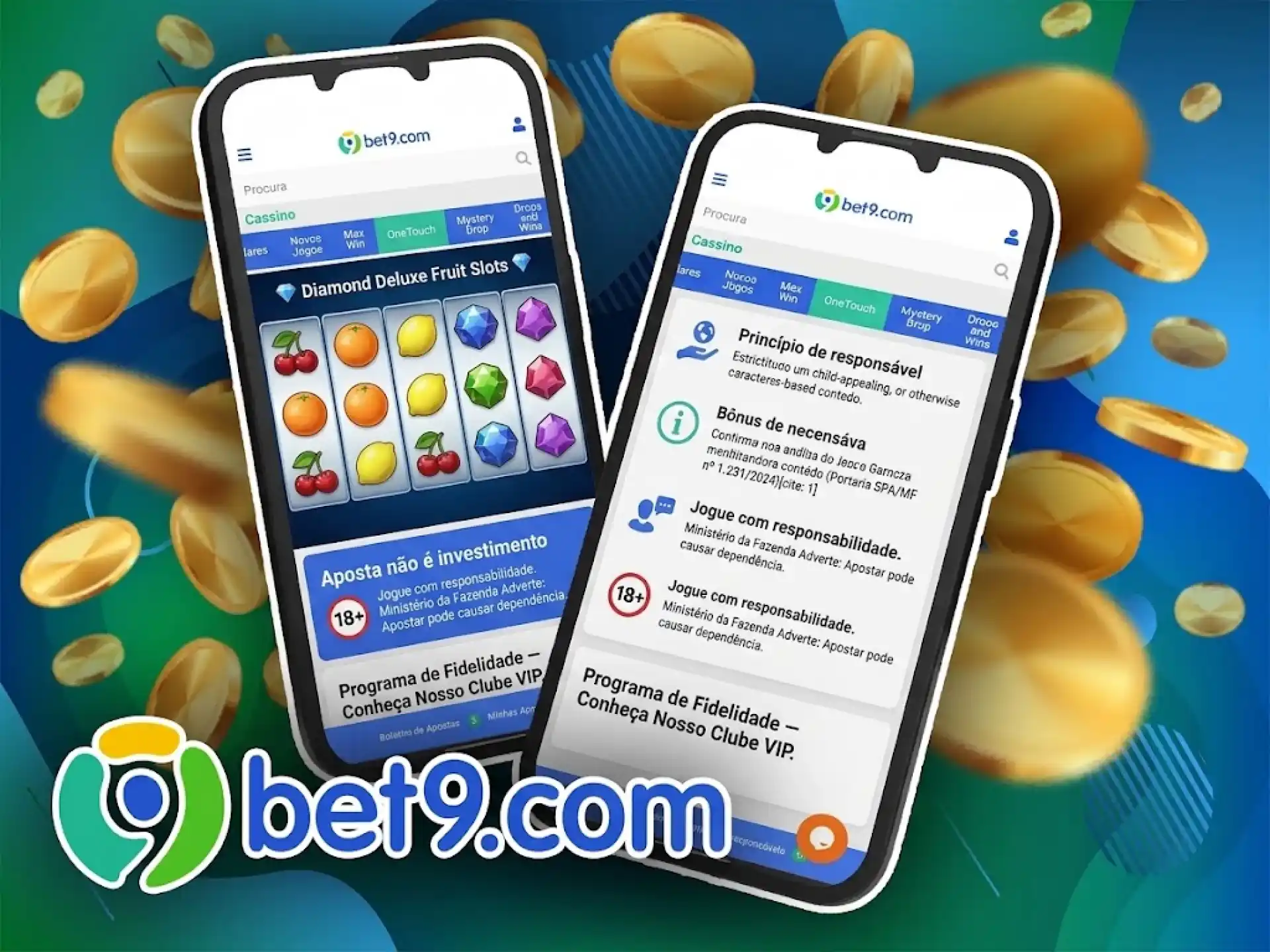 A variedade de jogos e entretenimento no aplicativo Bet9 não deixará ninguém entediado.